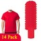 Gildan Unisex Heavy Cotton Red Craft Blank T-Shirt Bundle for Pack Fabric Printing Shirts